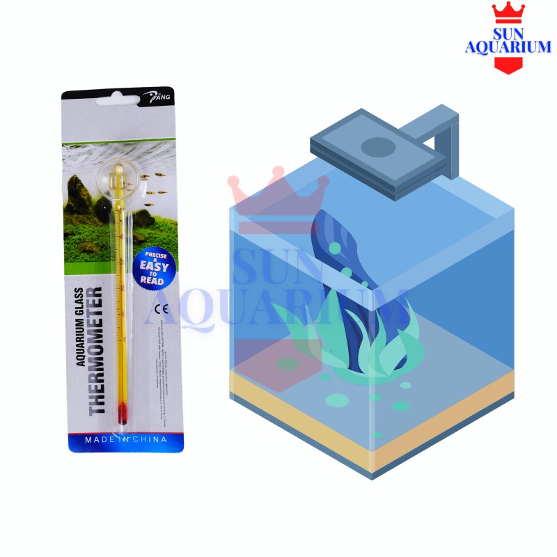 Alat Pengukur Suhu Aquarium Termometer Aquarium