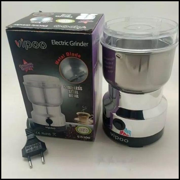 Gilingan Elektrik Coffee Grinder Vipoo - Gilingan Kopi Listrik Vipoo