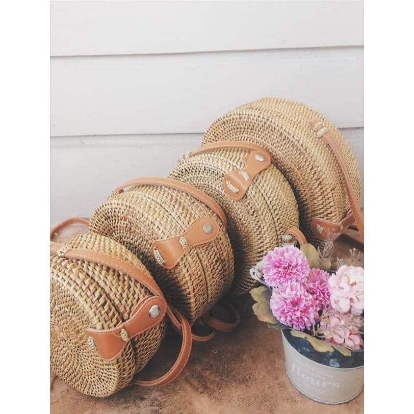 tas rotan full ateuk 25 cm