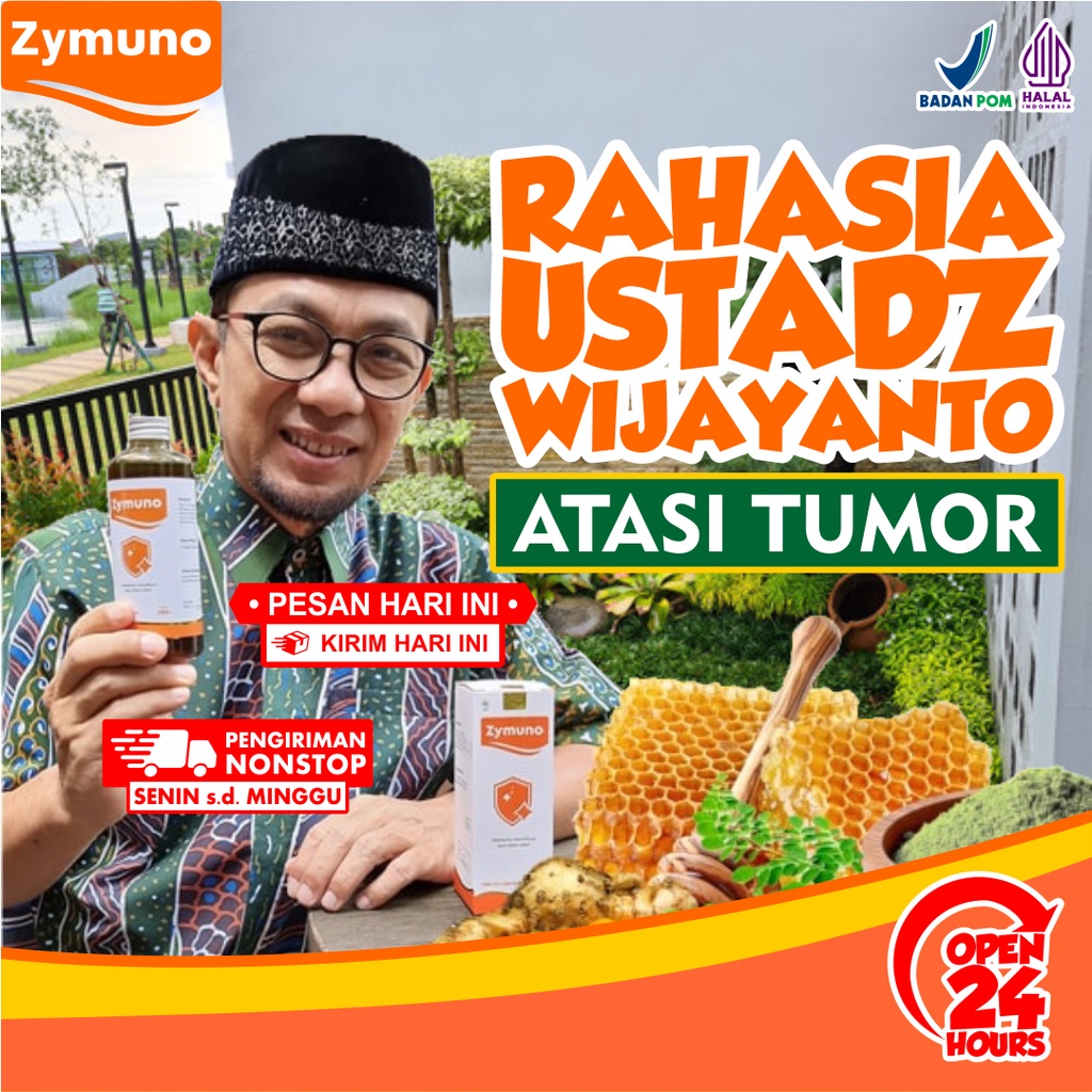 ZYMUNO Madu Herbal Penyembuh Kanker Tingkatkan Daya Tahan Tubuh Imun Vitamin Jaga Kesehatan Tubuh