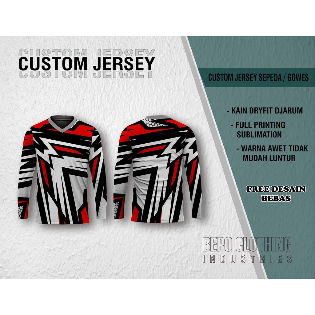 CUSTOM JERSEY SEPEDA / GOWES