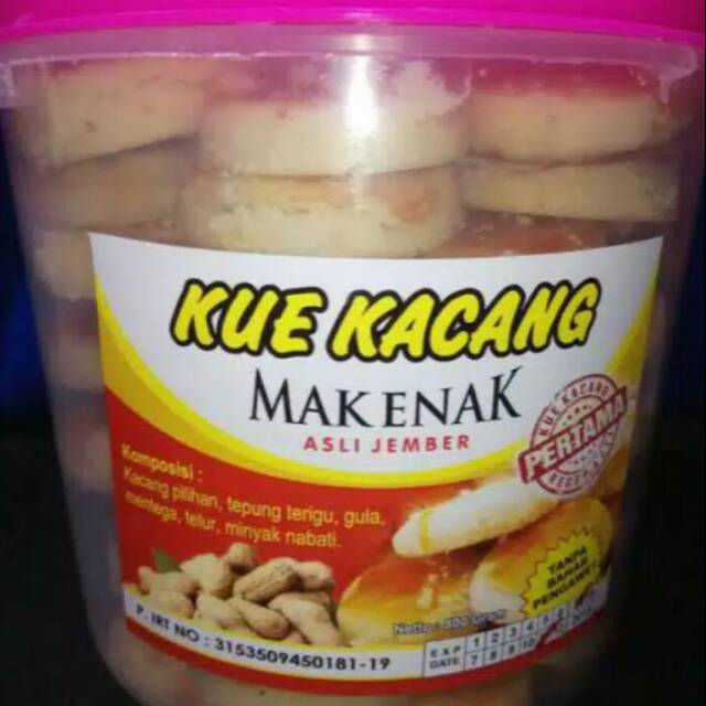 

KUE KACANG MAK ENAK SI EMAK ASLI JEMBER