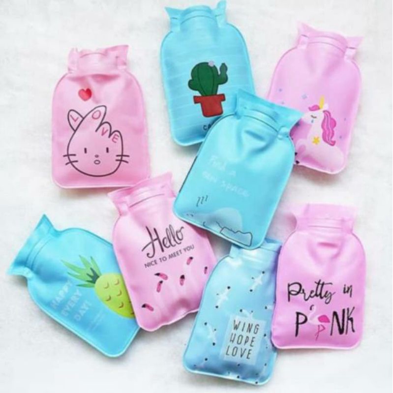 ~ PIYOSHI08 ~ Kantong Kompres Anak Bayi Panas Dingin Karakter / Hot Water Bag Aman Murah MA21