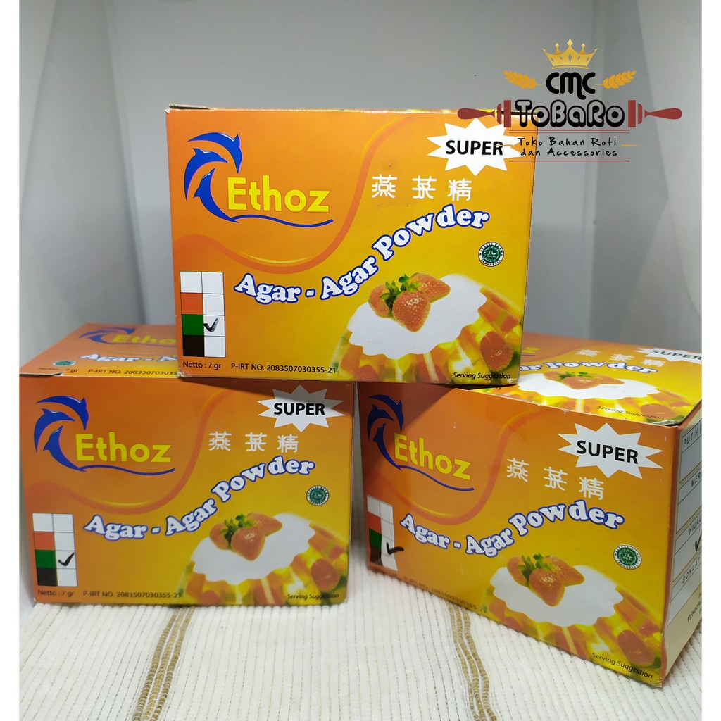 

[PACK] Agar agar Powder ETHOZ || Agar agar Instant || Bubuk Agar-Agar