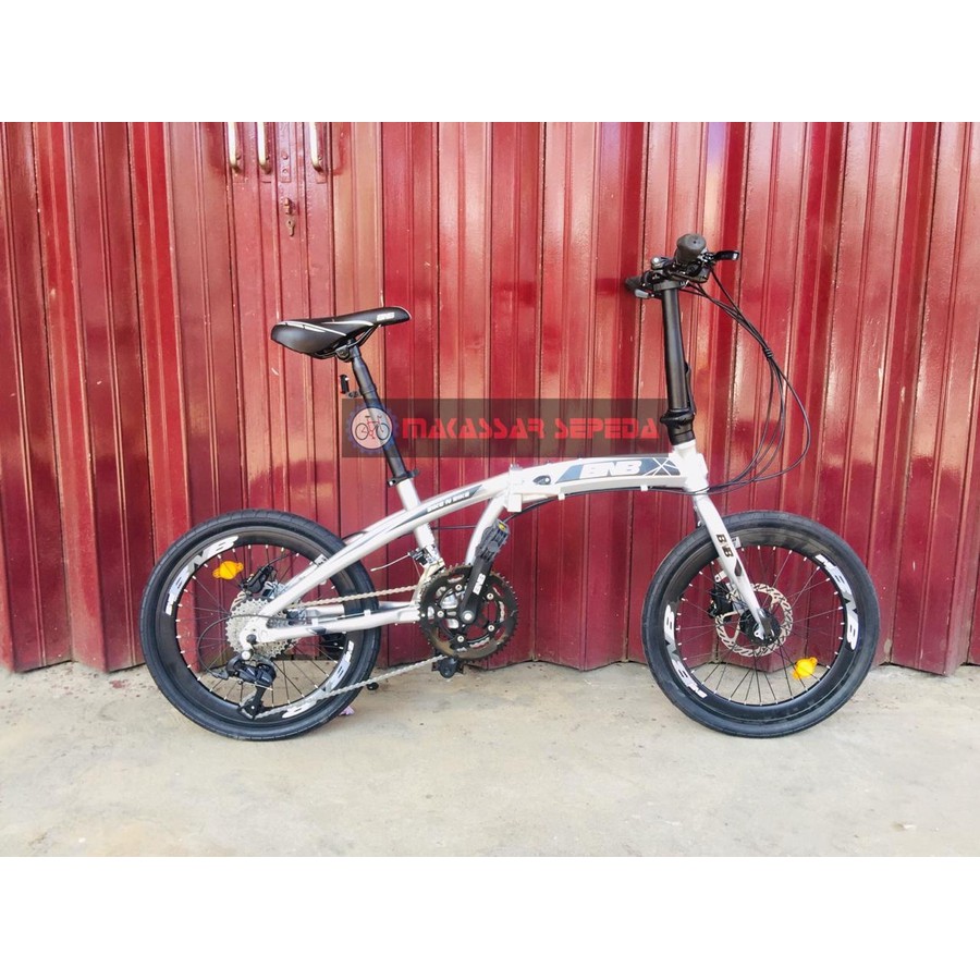 SEPEDA LIPAT BNB NICH PRO ALLOY 2X9/18 SPEED HYDRAULIC DISCBRAKE