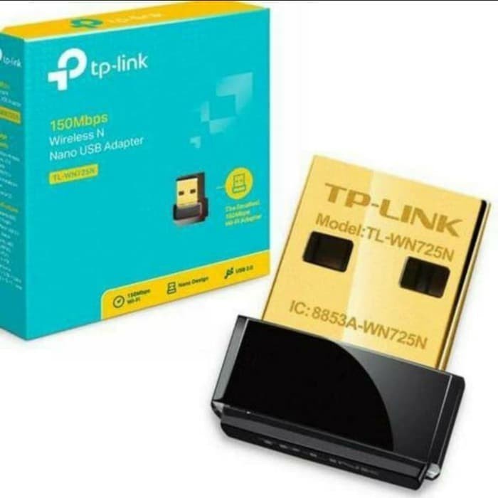 TP LINK TL WN725N / WN 725N USB DONGLE WIRELESS ADAPTER WIFI 150MBPS - GARANSI RESMI