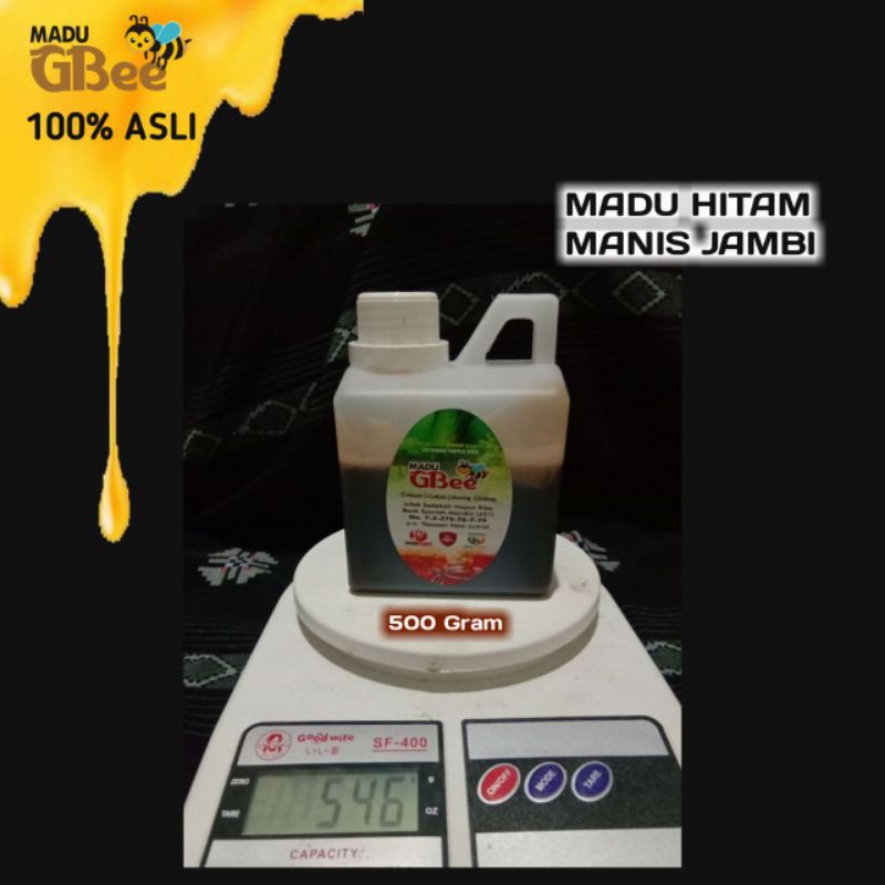 

Madu Hitam Manis Jambi 500gr