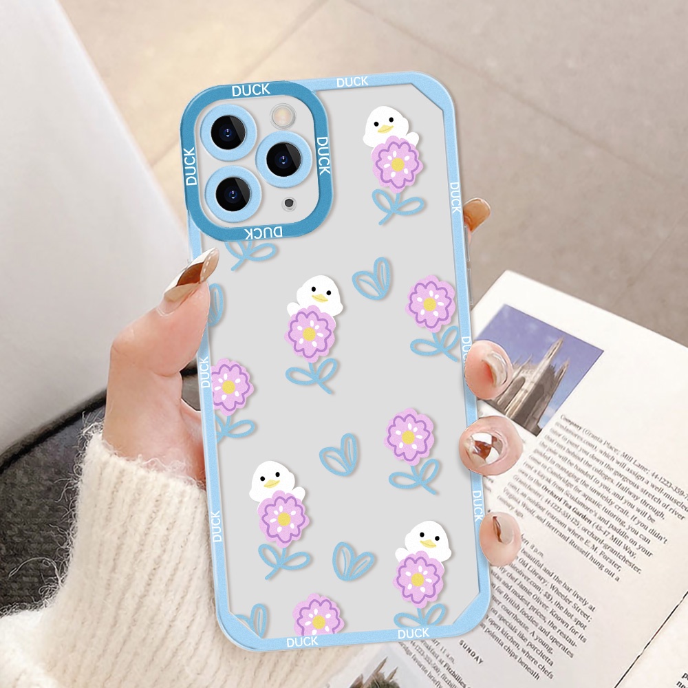 Casing TPU iPhone 11 12 13 Pro Max X XR XS Max 13 12 Mini 7 8 Plus SE 2020 SE 2022 Motif Kartun Angel Eye