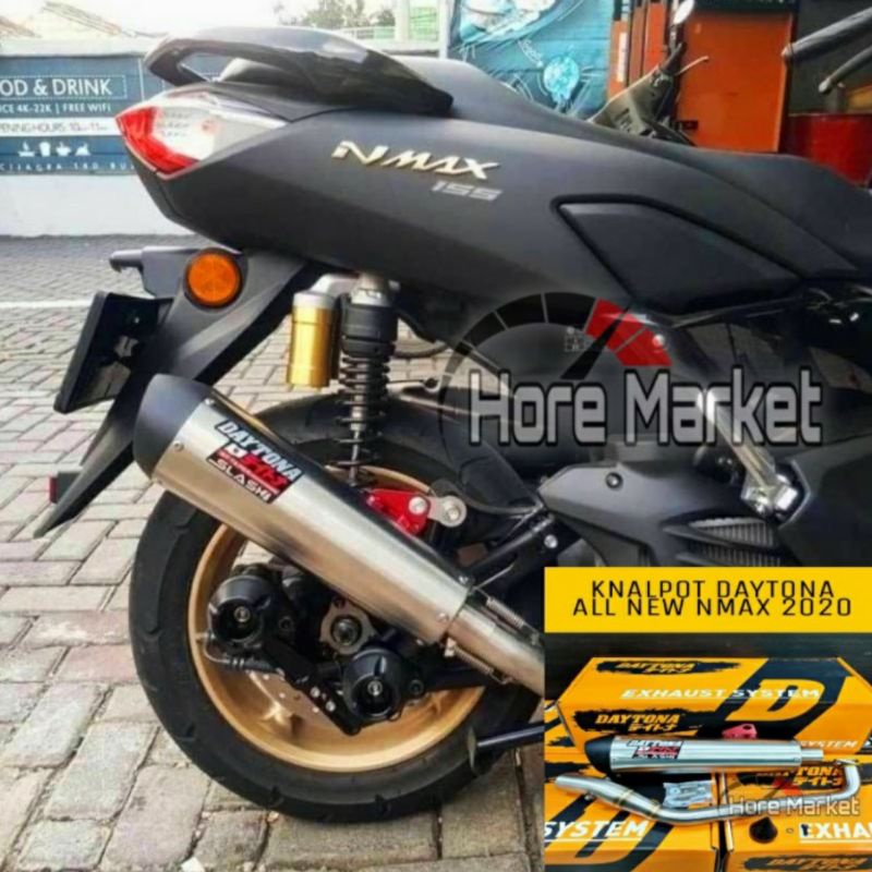 KNALPOT DAYTONA ALL NEW NMAX//AEROX NEW  KNALPOT RACING ORIGINAL