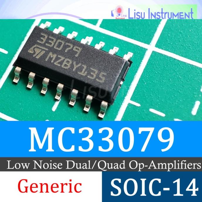 IC MC33079DG MC33079D MC33079 SOP-14 lisuin90 Segera Dapatkan