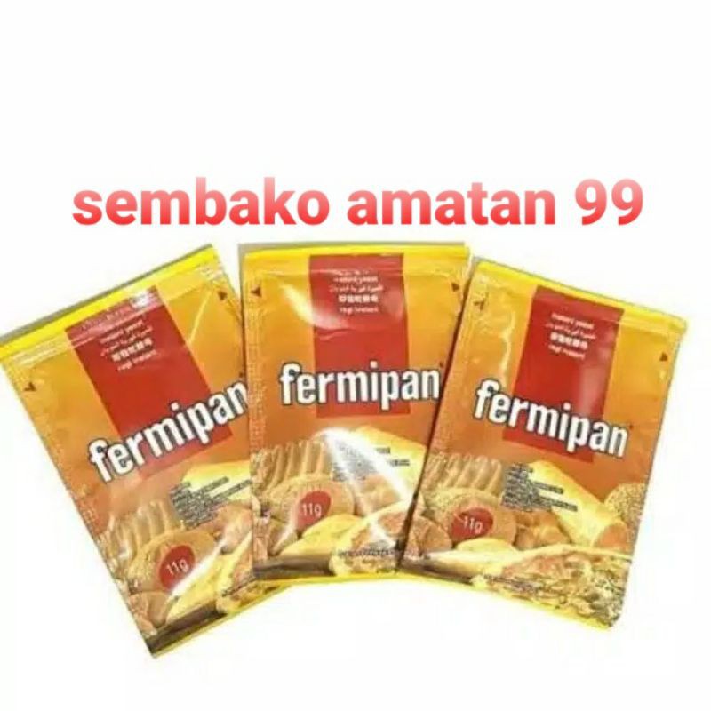 Fermipan Ragi Instan 11gram/  1 Saset/ Fernipan