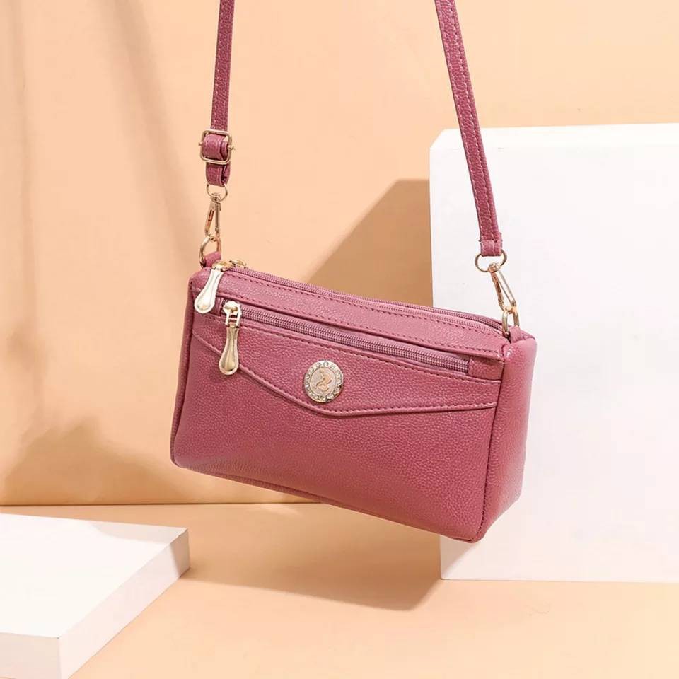 Gtf - Slingbag Wanita Mini Simpel Tas Selempang Wanita Kulit Populer 2023