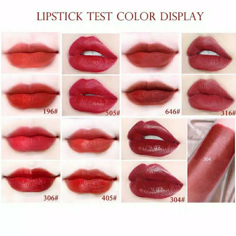 Hojo Lipstick Matte Anti Air Tahan Lama dengan Pelembab