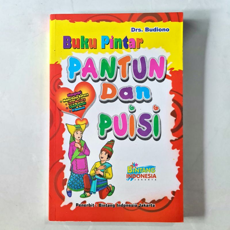 BUKU PINTAR PANTUN DAN PUISI READY STOK