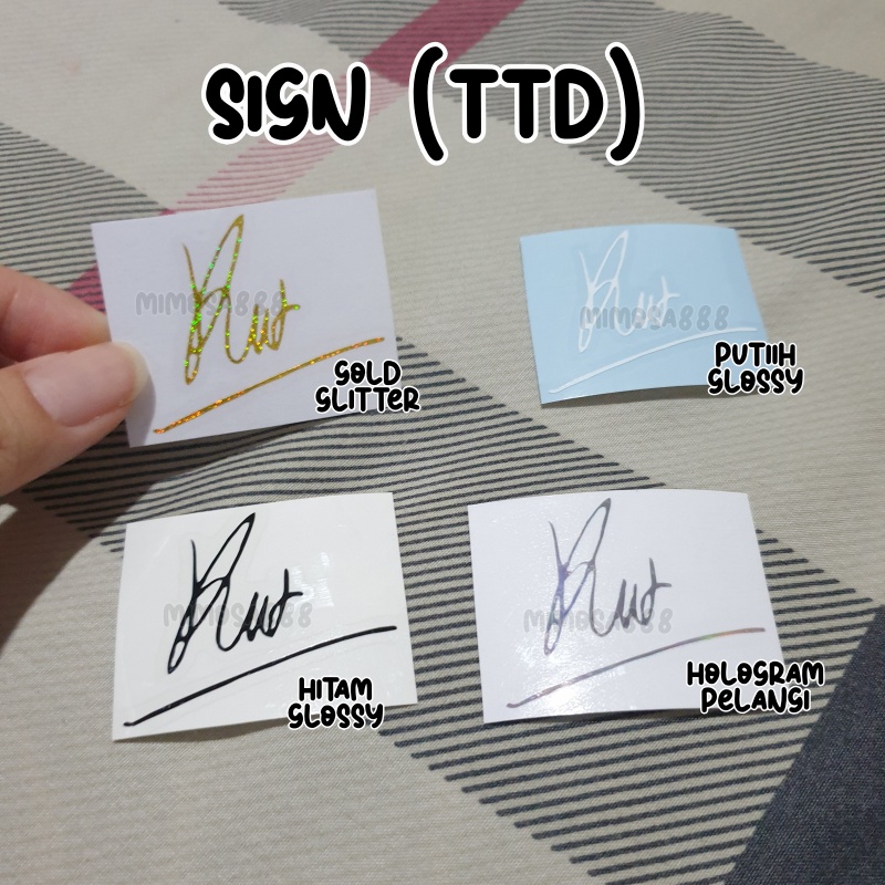 [cutting sticker] PP Krit edition