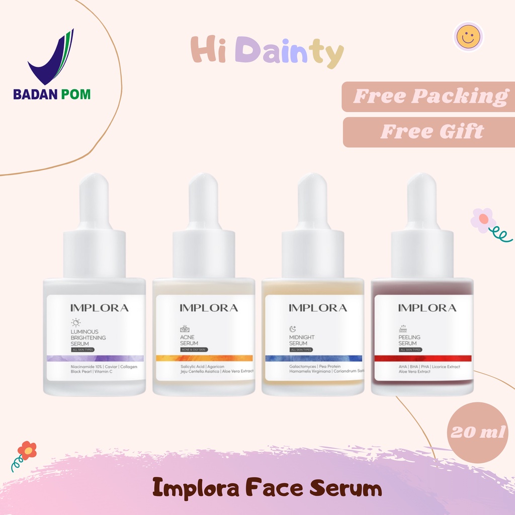 Implora Face Serum / Implora Serum / Implora Serum Wajah
