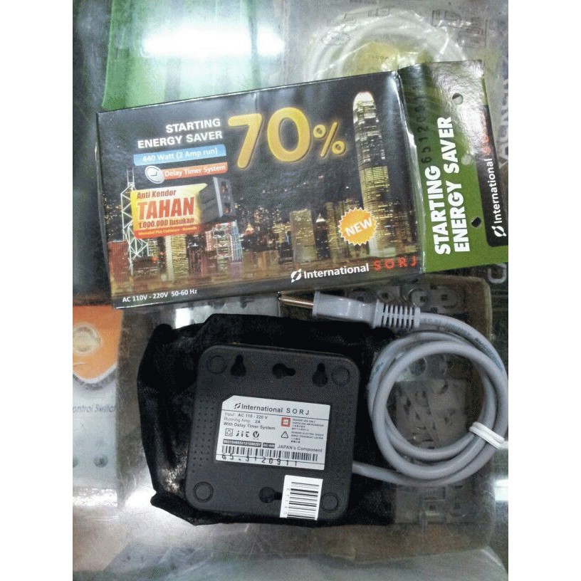 Auto Start Soft Start Penghemat Energi Awal Starting Energy Saver Max 2A merk International
