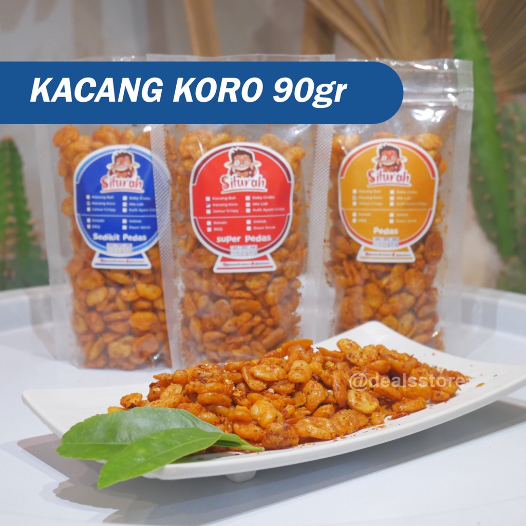 

Kacang Koro Pedas 90 gram