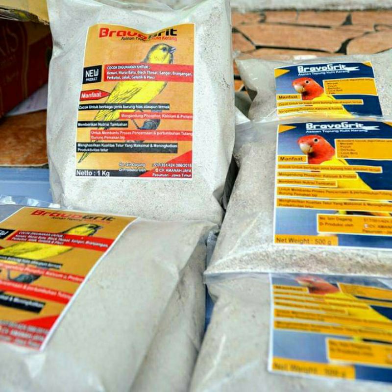 grit asinan kulit kerang