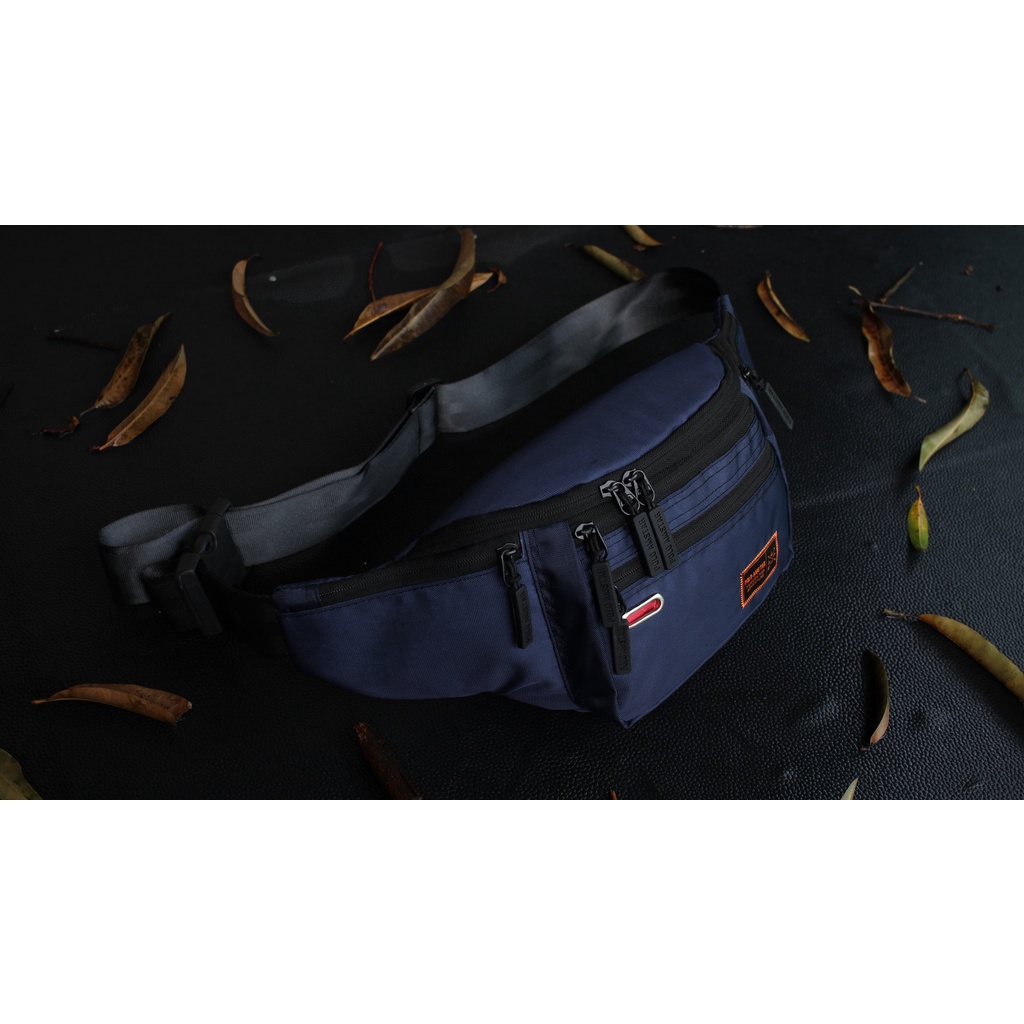 Tas Selempang Pria Polo Amstar Tas Slempang Wanita Pria Extra Organizer Waistbag UNISEX Trendy