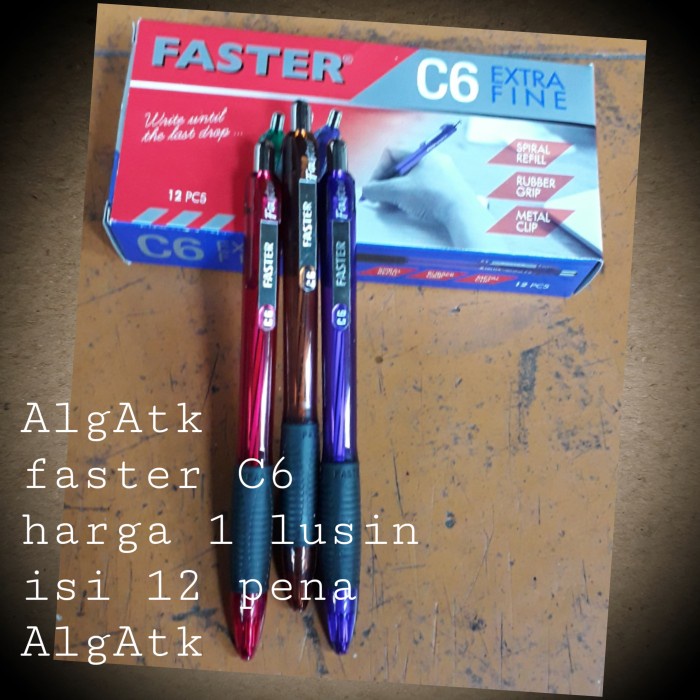

Jualan Pulpen Faster C6. Terbatas