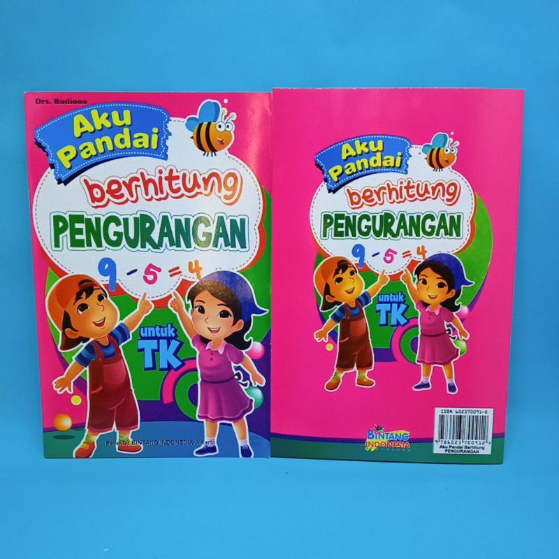 1 PAKET 4 BUKU ANAK AKU PANDAI BERHITUNG PENJUMLAHAN,PEMBAGIAN,PERKALIAN, PENGURANGAN ORIGINAL KERTAS FULL COLOUR-4