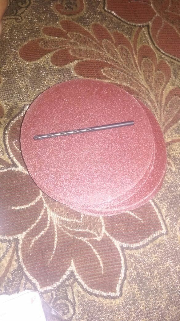 Amplas Bulat / Amplas Velcro 40 60 80 100 120 150 180 240 Merk Gt