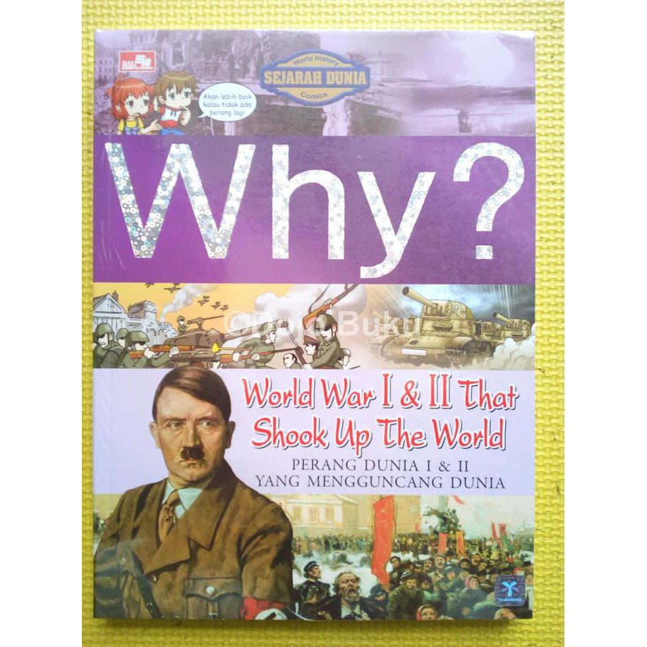 BEST SELLER Why? World War I & II That Shook Up The World by Park Gyeong-eun TERJAMIN