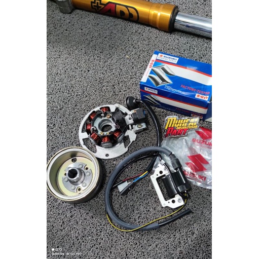 Magnet magnit kimcil racing pnp yamaha rxking rxk rxz yt115 tinggal pasang plus set coil RM jawa ori