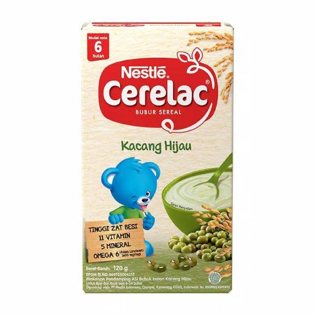 

Nestle CERELAC Kacang Hijau 120g