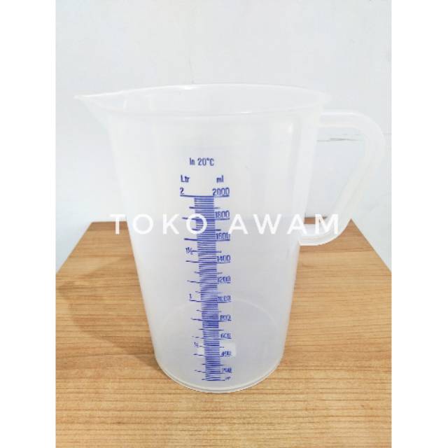 GELAS TAKAR GREEN LEAF SCARLET 2 liter / GELAS UKUR SCARLET 2LITER 1832 GREEN LEAF