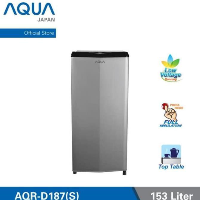 Kulkas Aqua 1 Pintu D187 Pasapunggasan.Store