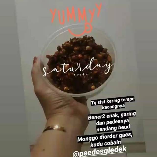 

Tempe Orek Kacang