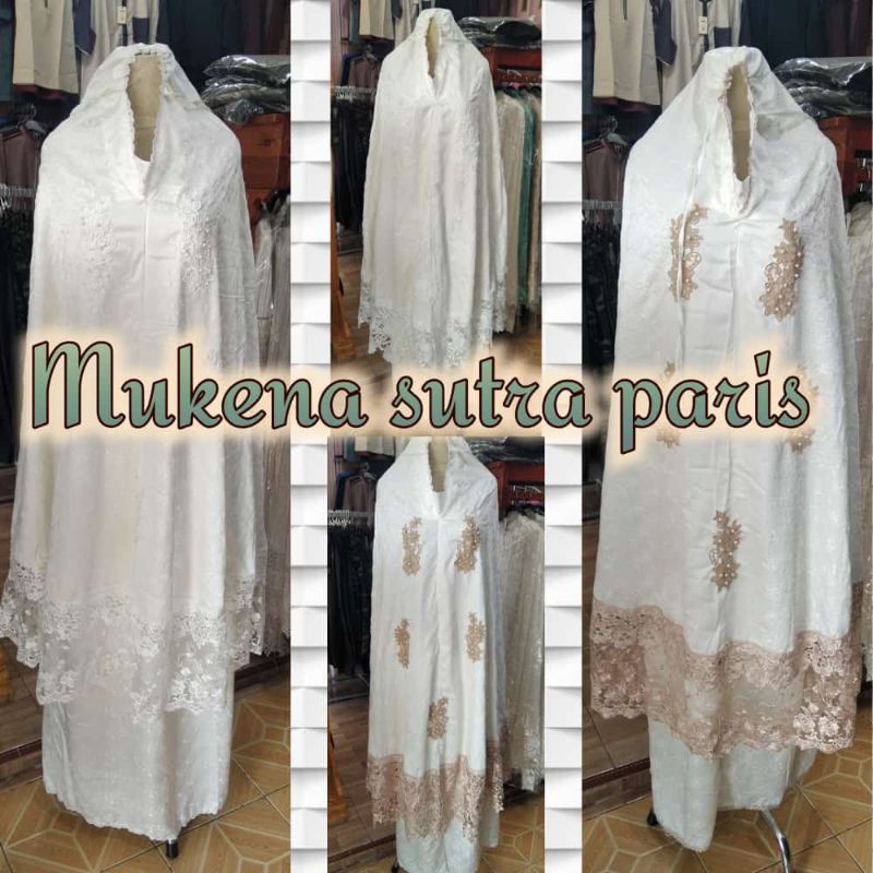 mukena sutra paris