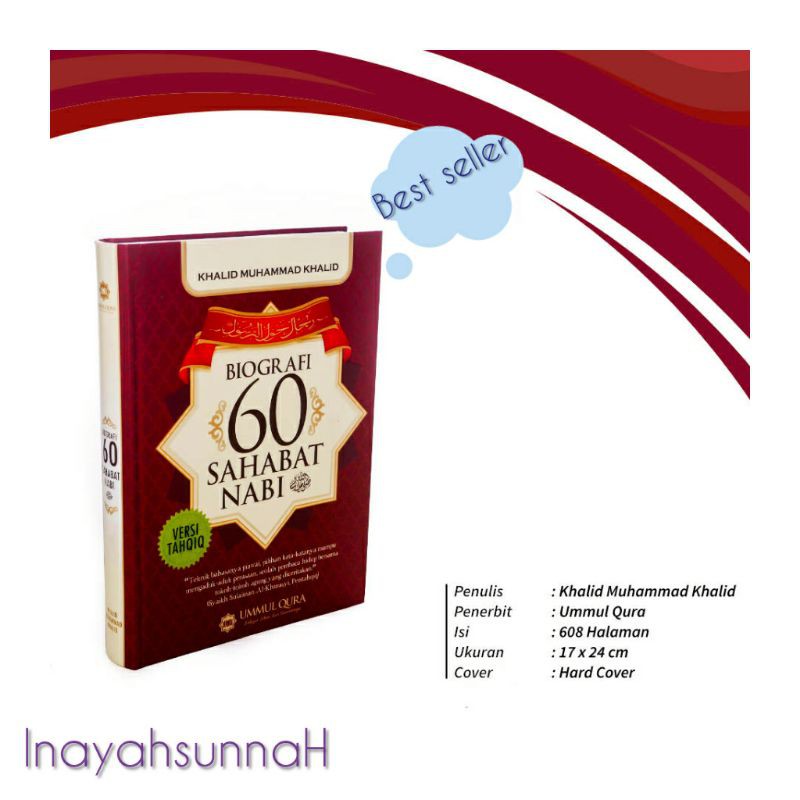 BIOGRAFI 60 SAHABAT NABI/SIRAH NABAWIYAH/SIRAH SAHABAT/BUKU ISLAMI