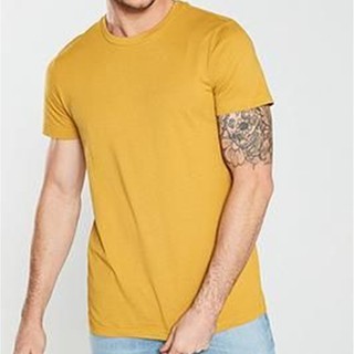 Kaos Polos Pria Kuning Mustard Kuning Kunyit Katun combed Kaos Polos Pria Kuning Mustard Kuning Kunyit Katun combed
