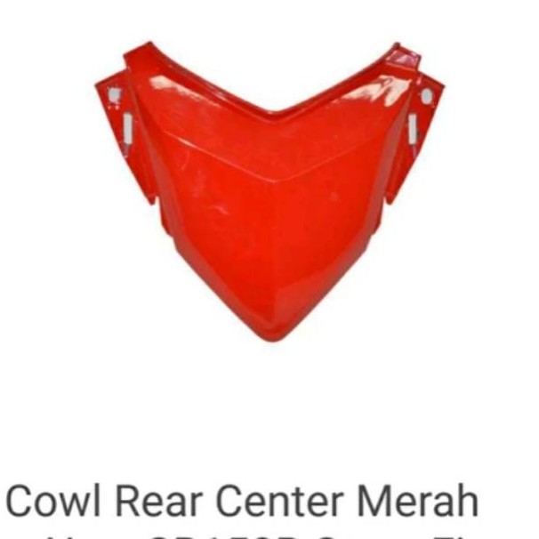 Cover tail cowl rear center merah cb 150 led ori Honda AHM