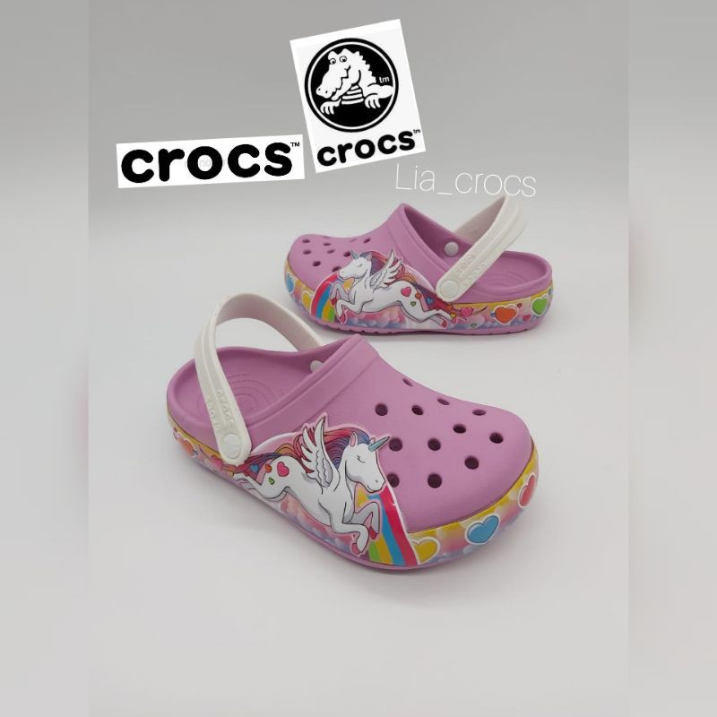 Crocs anak Little Pony Unicorn / Crocs Anak Fun lab