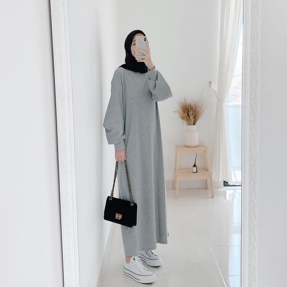 GFS GLADYS OVERSIZE BABYTERY MAXI DRESS