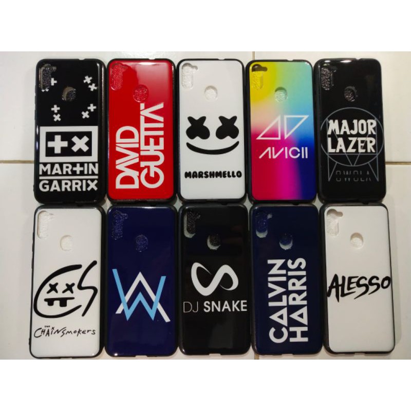 Case DJ cool Realme c2/5/A8 A31 2020/Reno 3 pro/A20s/sam A71/v19/S1 pro/R note 9pro