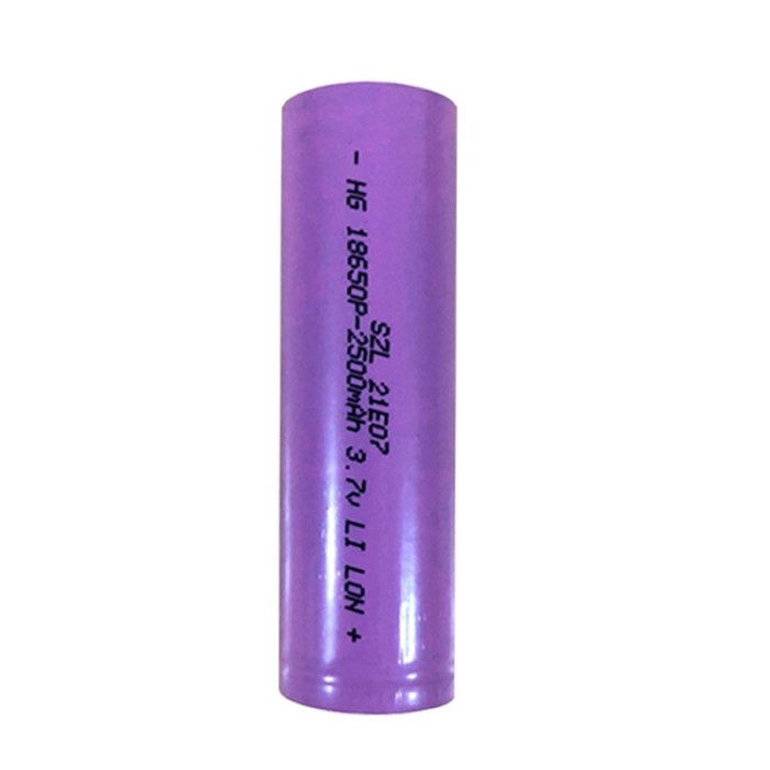 Baterai 18650 3.7V Li Ion 2500mAh SZL 21E07