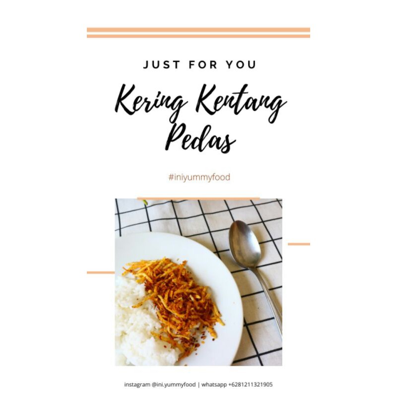 

Kering Kentang Pedas ini.yummyfood