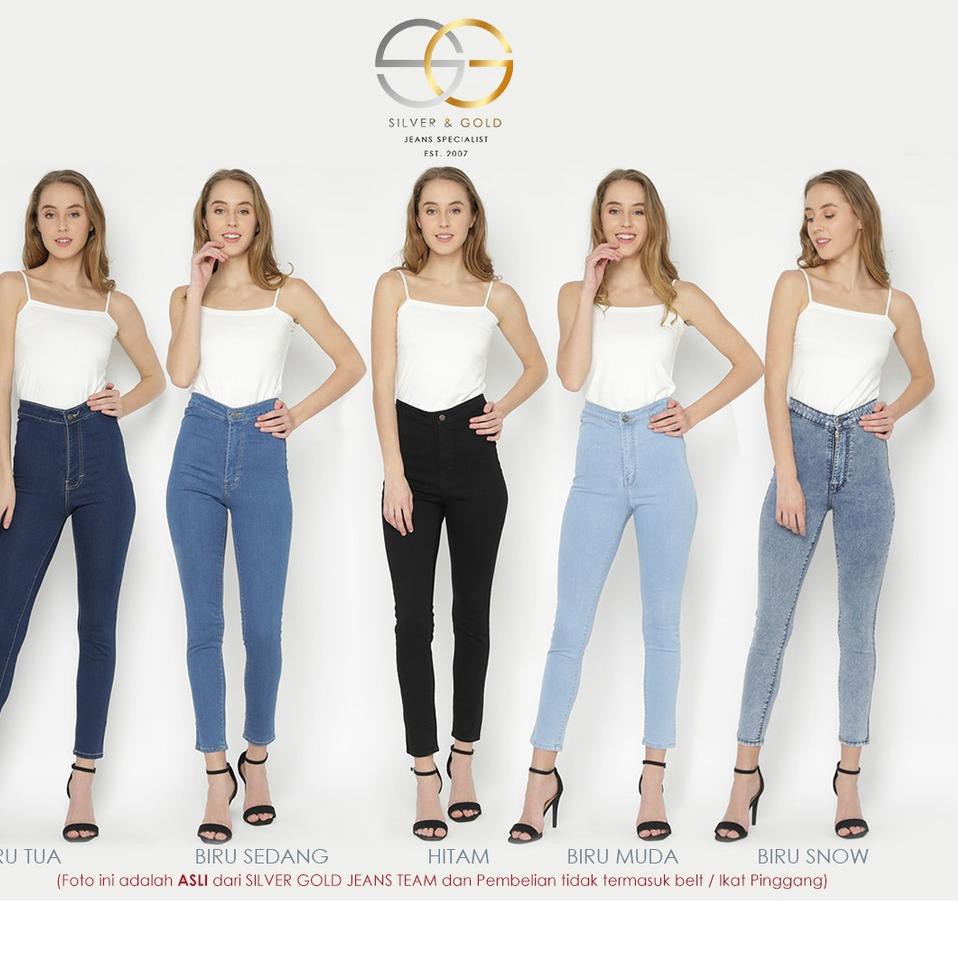 7D AF - SG - Classic Highwaist Soft Jeans G0D