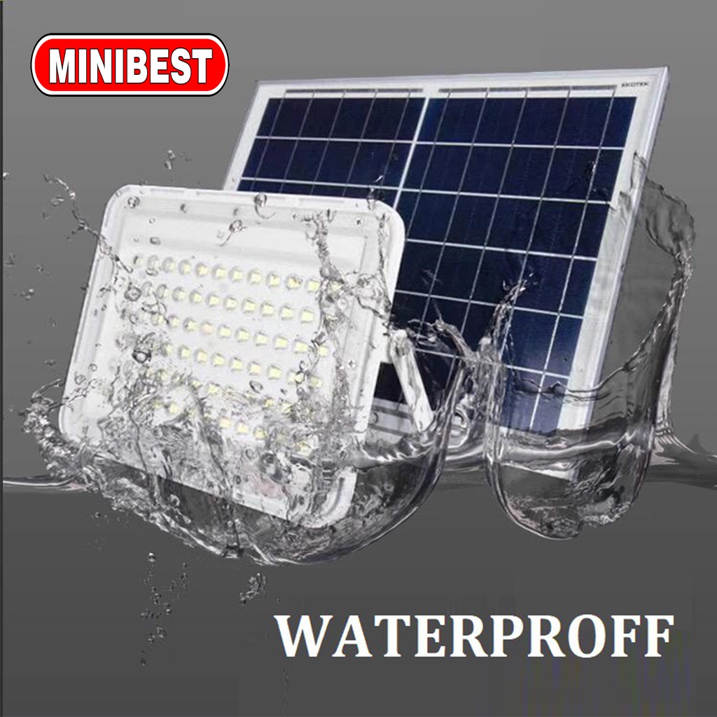 [GROSIR] LAMPU SOROT TENAGA SURYA LED TENAGA MATAHARI  - PANEL SURYA 60W  SOLAR CELL