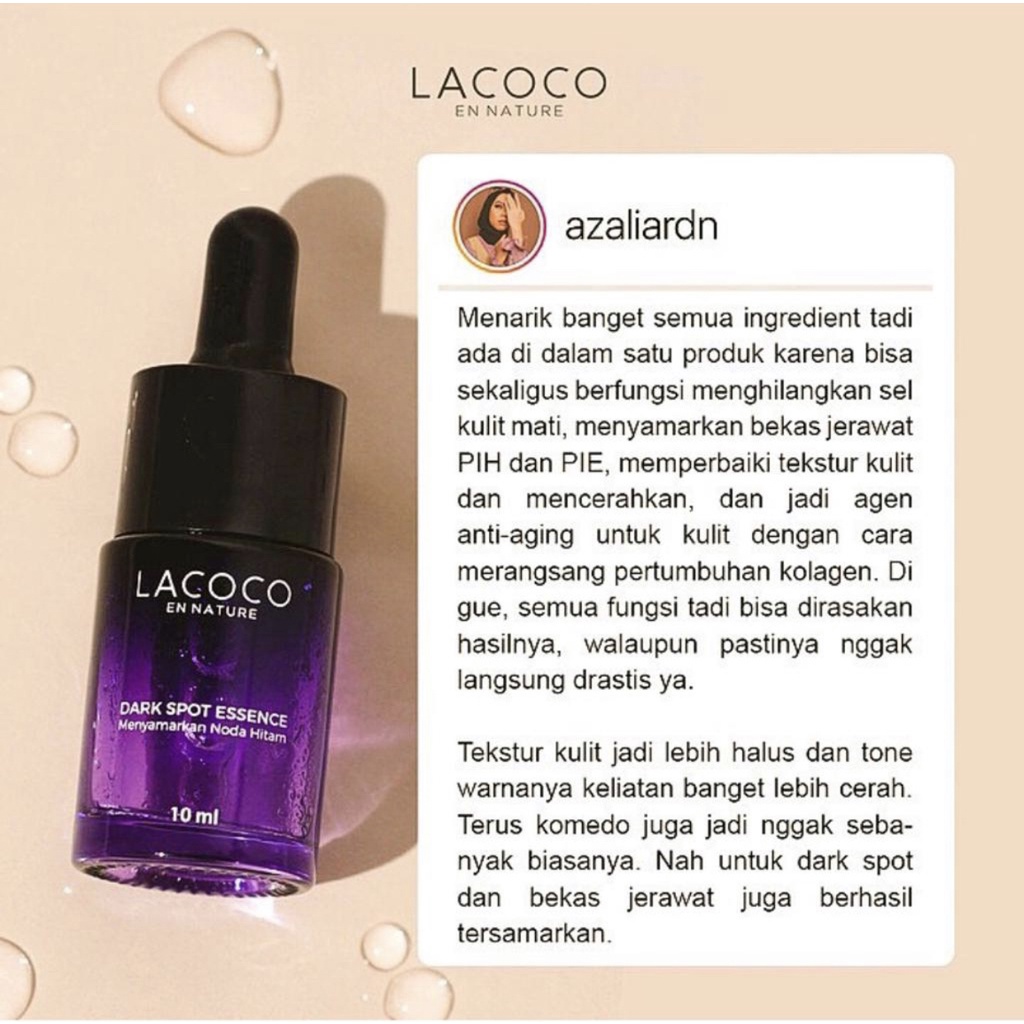 Lacoco Darkspot Essence / Dark Pot Lacoco Penghilang Bekas Jerawat Ampuh Penghilang Flek Hitam di Wajah DarkSpot 12ml