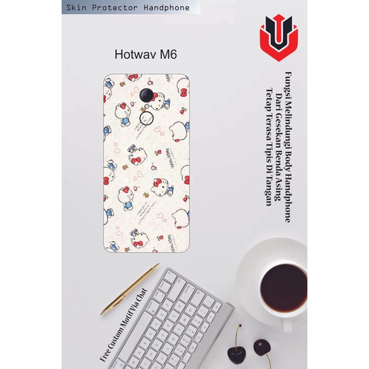 Isi 2pcs Garskin Hp Hotwav M6 Motif NY - Free Custom Motif via Chat