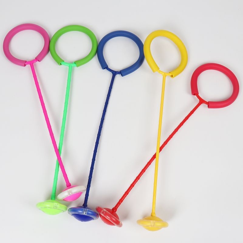 Mainan Hulahup Kaki Lampu Nyala Hula Hoop Jumpball Yoyo Flash Jump LED