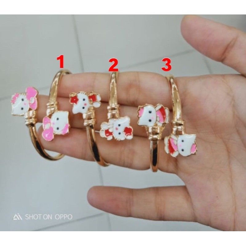 gelang kolong anak hellokitty xuping