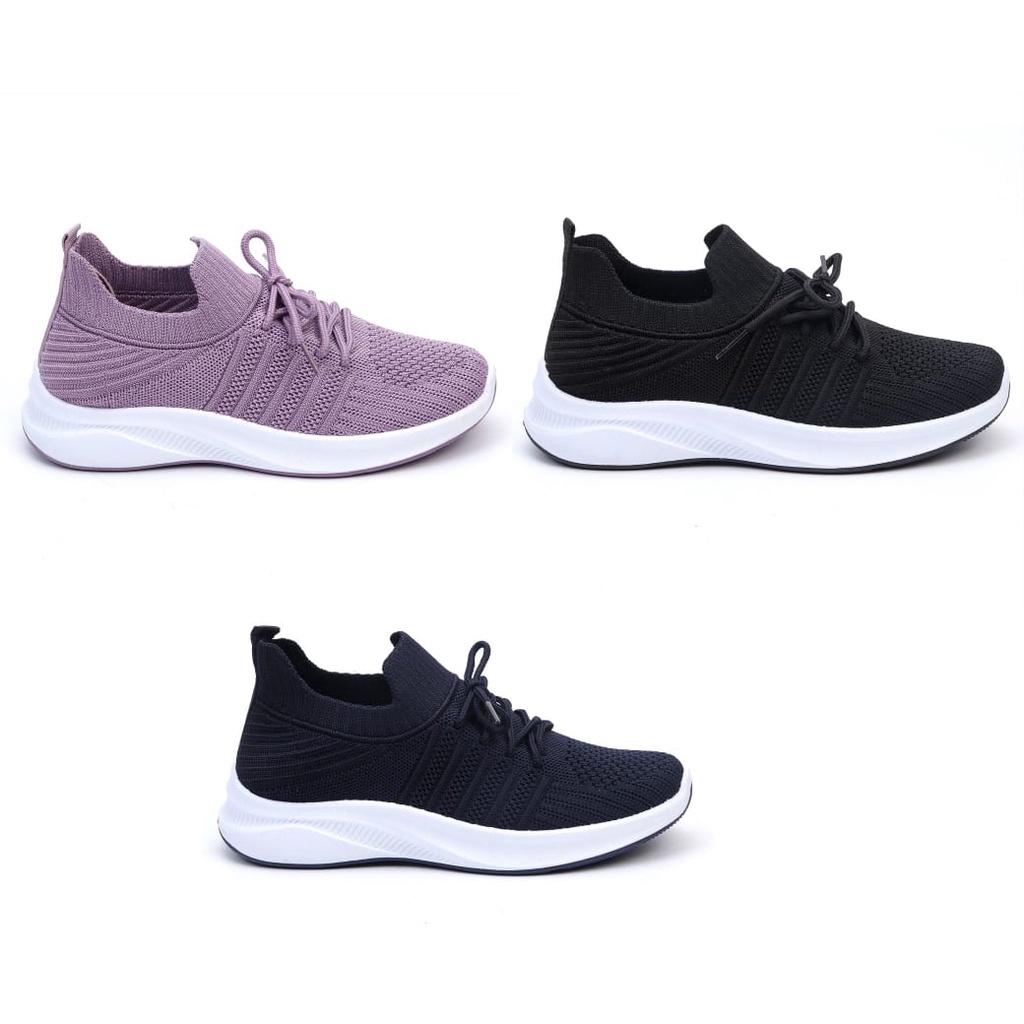 Sepatu Wanita Sport Shoes Import Canvas Cewek Sepatu Olahraga 2032
