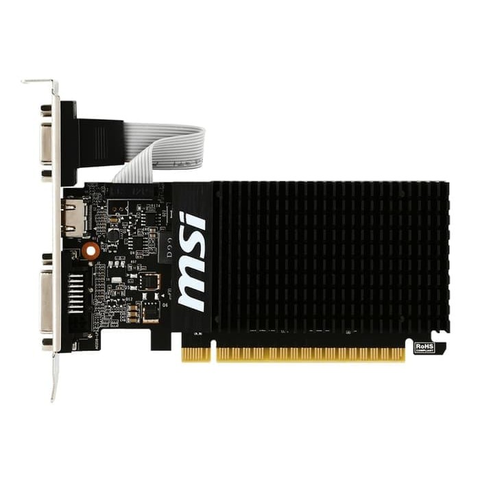 VGA MSI GeForce GT 710 2GB DDR3 - N710-2GD3H LP